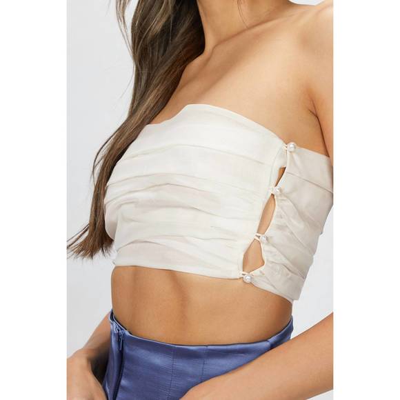 NEW HARRIS TAPPER pablo bandeau in ivory - Picture 2 of 2